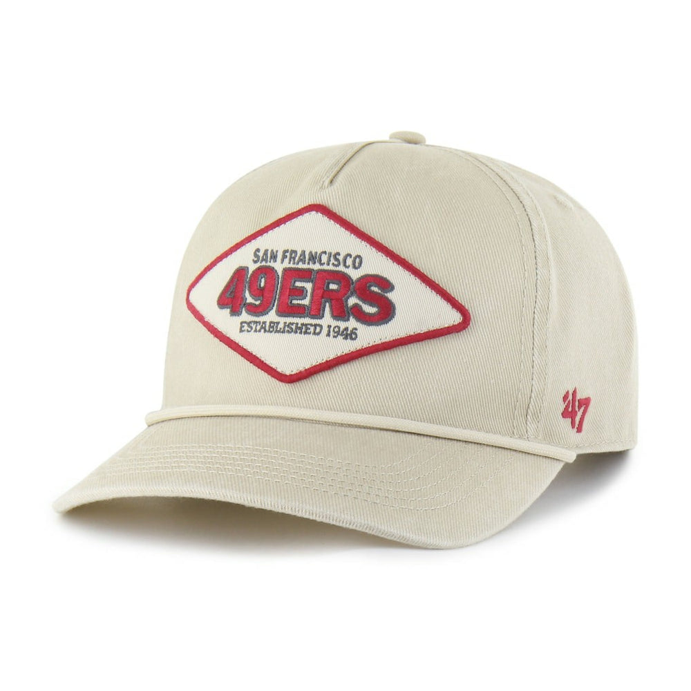 San Francisco 49ers 47 brand '47 Cairn Hitch Adjustable Hat