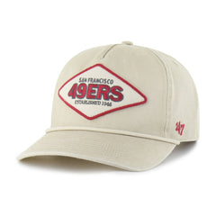 San Francisco 49ers 47 brand '47 Cairn Hitch Adjustable Hat