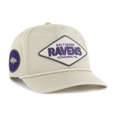 Baltimore Ravens 47 brand '47 Cairn Hitch Adjustable Hat