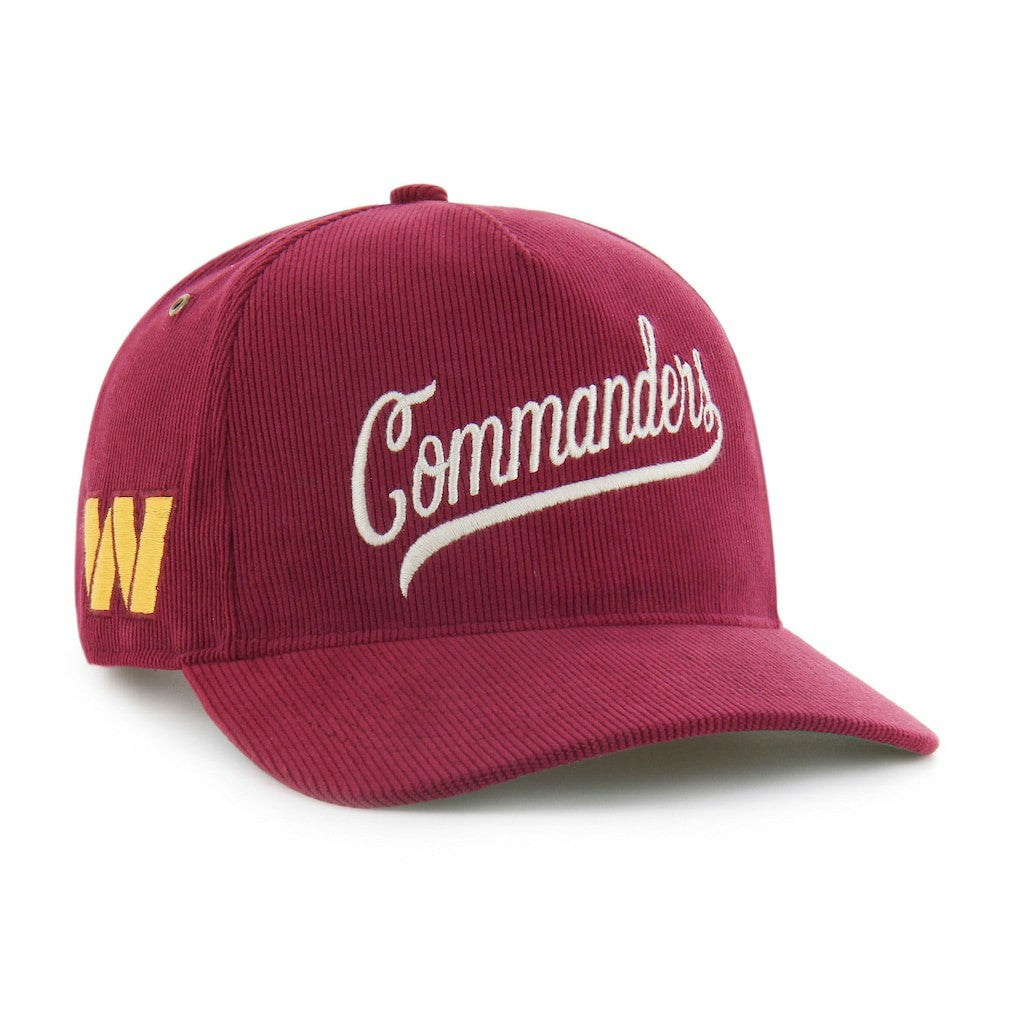 Washington Commanders 47 brand '47 Golden Age Corduroy Hitch Adjustable Hat