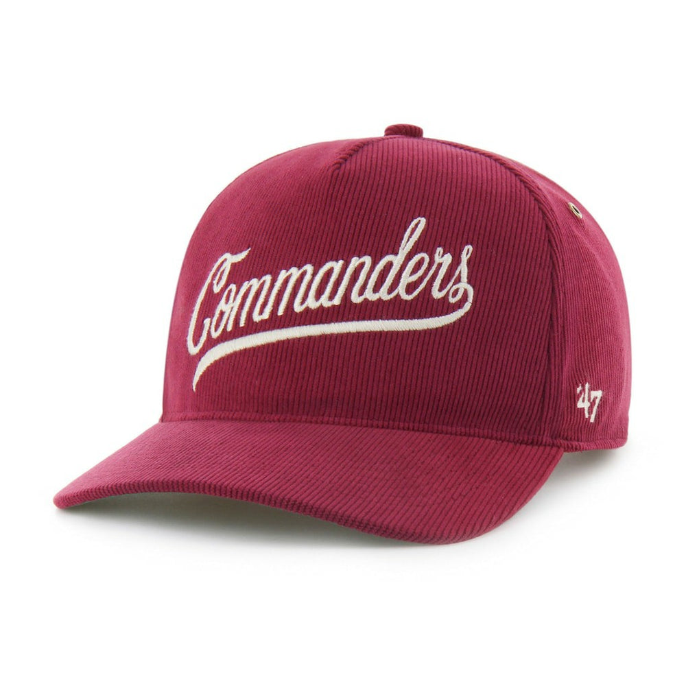 Washington Commanders 47 brand '47 Golden Age Corduroy Hitch Adjustable Hat