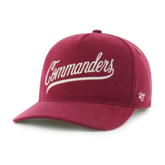 Washington Commanders 47 brand '47 Golden Age Corduroy Hitch Adjustable Hat