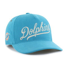 Miami Dolphins 47 brand '47 Golden Age Corduroy Hitch Adjustable Hat