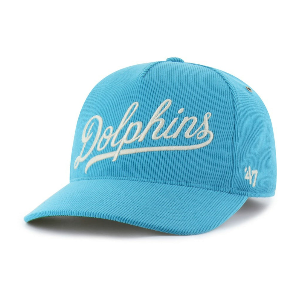Miami Dolphins 47 brand '47 Golden Age Corduroy Hitch Adjustable Hat