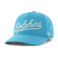 Miami Dolphins 47 brand '47 Golden Age Corduroy Hitch Adjustable Hat