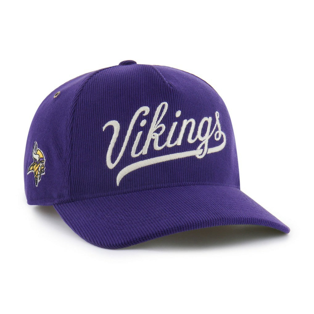 Minnesota Vikings 47 brand '47 Golden Age Corduroy Hitch Adjustable Hat