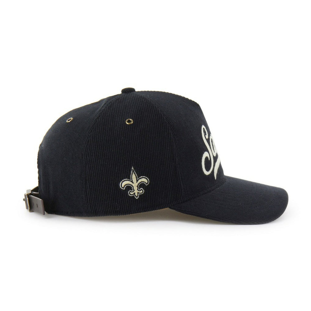 New Orleans Saints 47 brand '47 Golden Age Corduroy Hitch Adjustable Hat