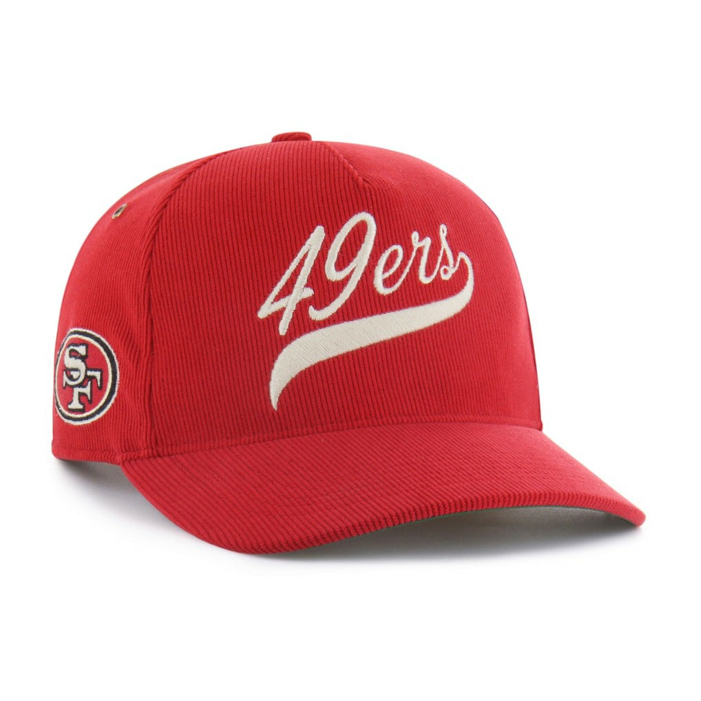 San Francisco 49ers 47 brand '47 Golden Age Corduroy Hitch Adjustable Hat