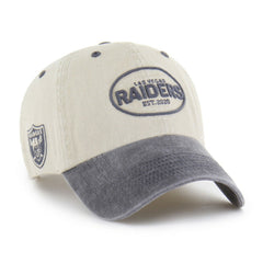 Las Vegas Raiders 47 brand '47 Breaking Trail Clean Up Adjustable Hat