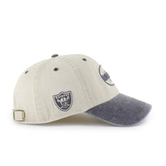 Las Vegas Raiders 47 brand '47 Breaking Trail Clean Up Adjustable Hat