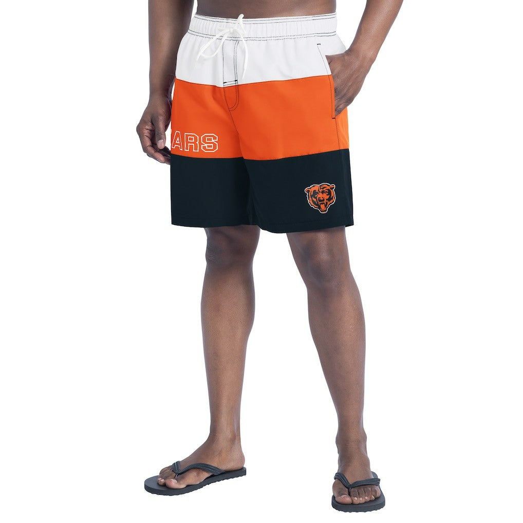 Chicago Bears  G-III Sports by Carl Banks Sunrise Volley Swim Shorts