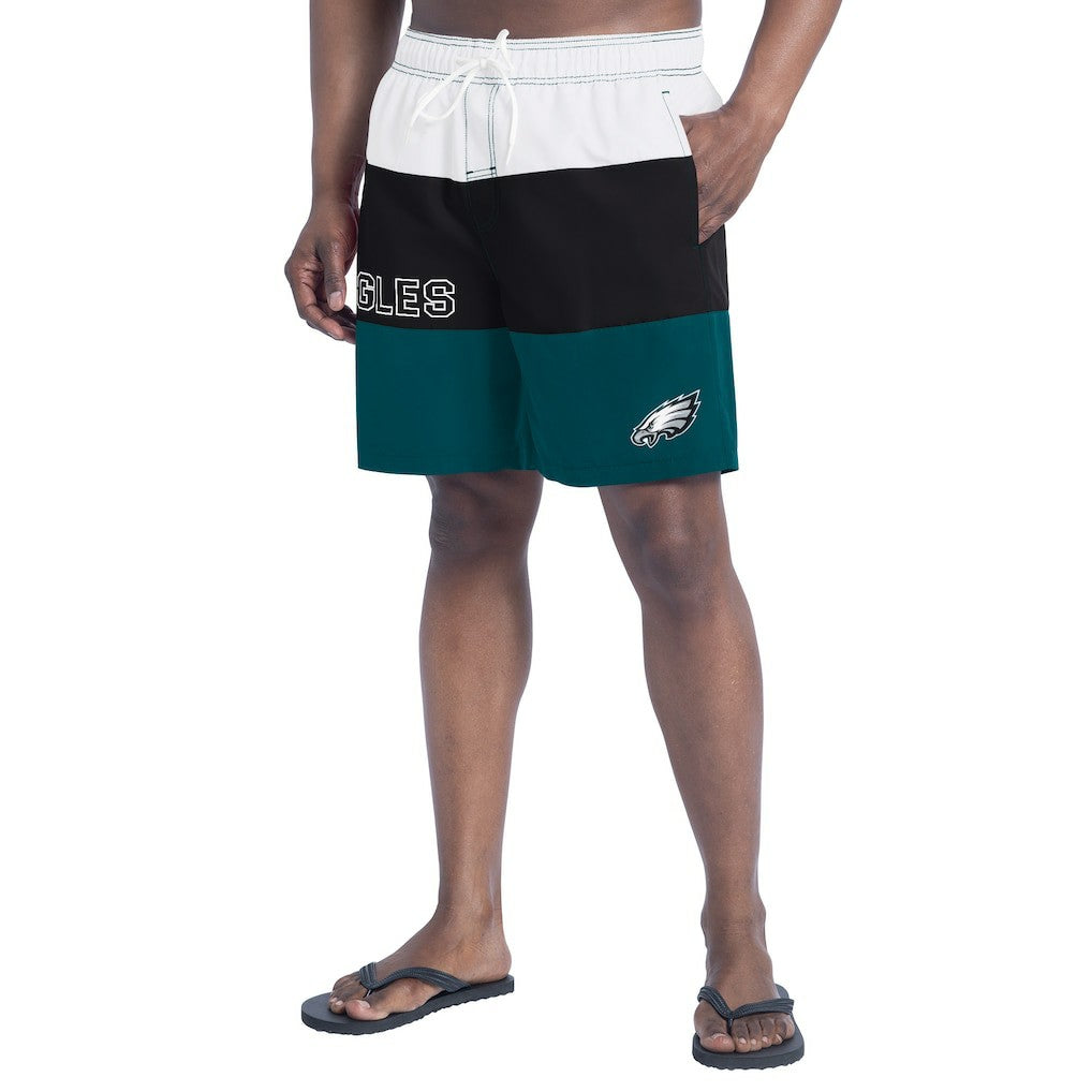 Philadelphia Eagles  G-III Sports by Carl Banks Sunrise Volley Swim Shorts