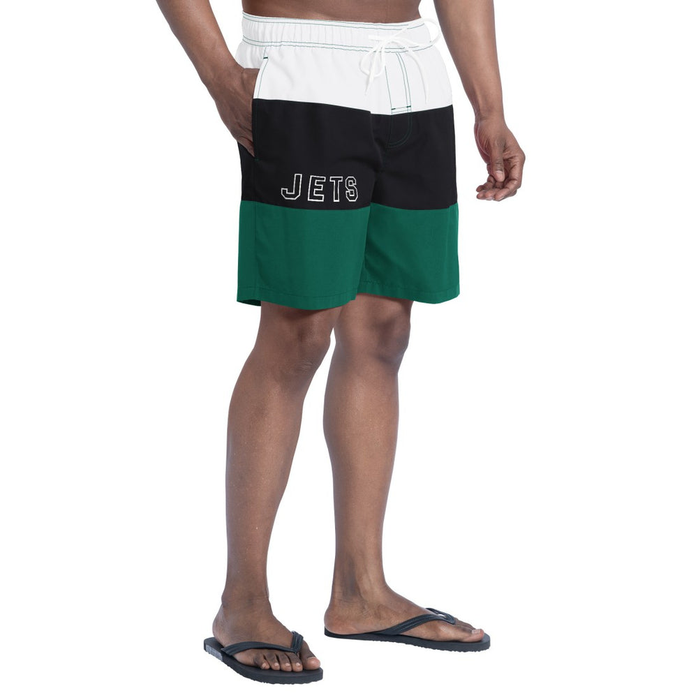 New York Jets  G-III Sports by Carl Banks Sunrise Volley Swim Shorts