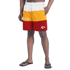 Kansas City Chiefs  G-III Sports by Carl Banks Sunrise Volley Swim Shorts