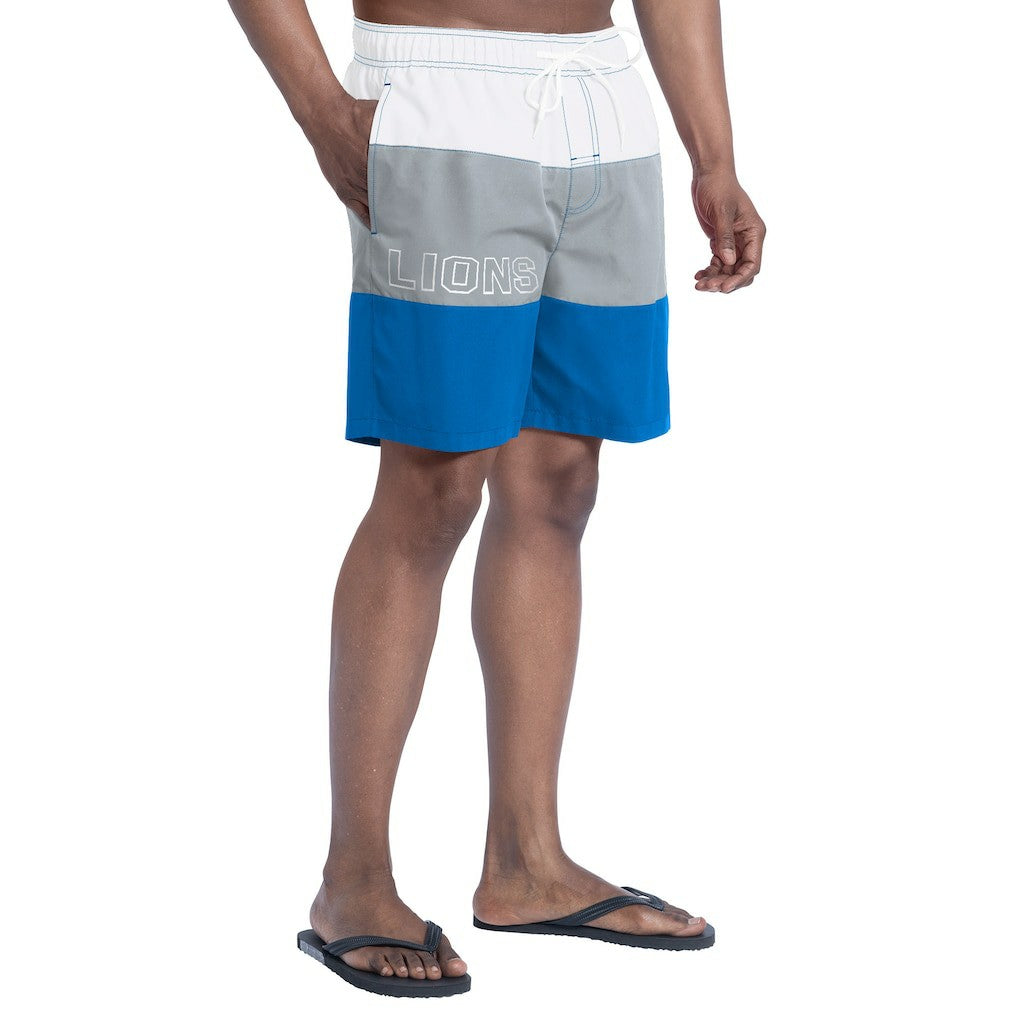 Detroit Lions  G-III Sports by Carl Banks Sunrise Volley Swim Shorts