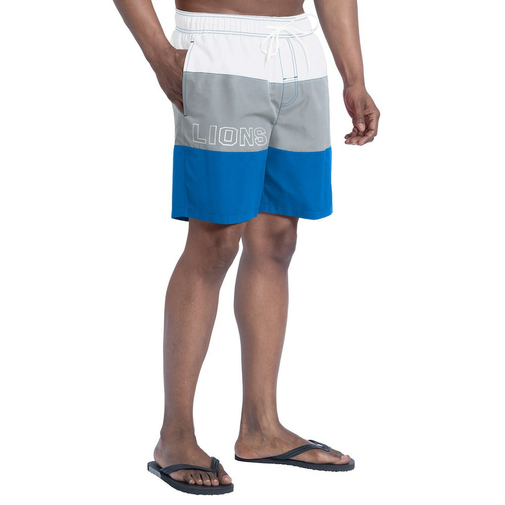 Detroit Lions  G-III Sports by Carl Banks Sunrise Volley Swim Shorts