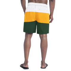 Green Bay Packers  G-III Sports by Carl Banks Sunrise Volley Swim Shorts