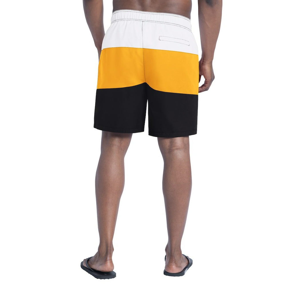 Pittsburgh Steelers  G-III Sports by Carl Banks Sunrise Volley Swim Shorts