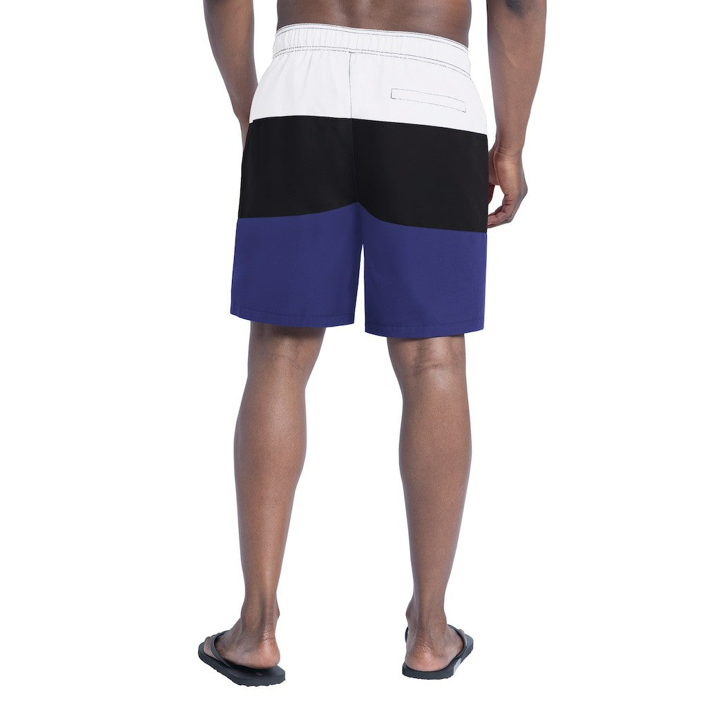 Baltimore Ravens  G-III Sports by Carl Banks Sunrise Volley Swim Shorts