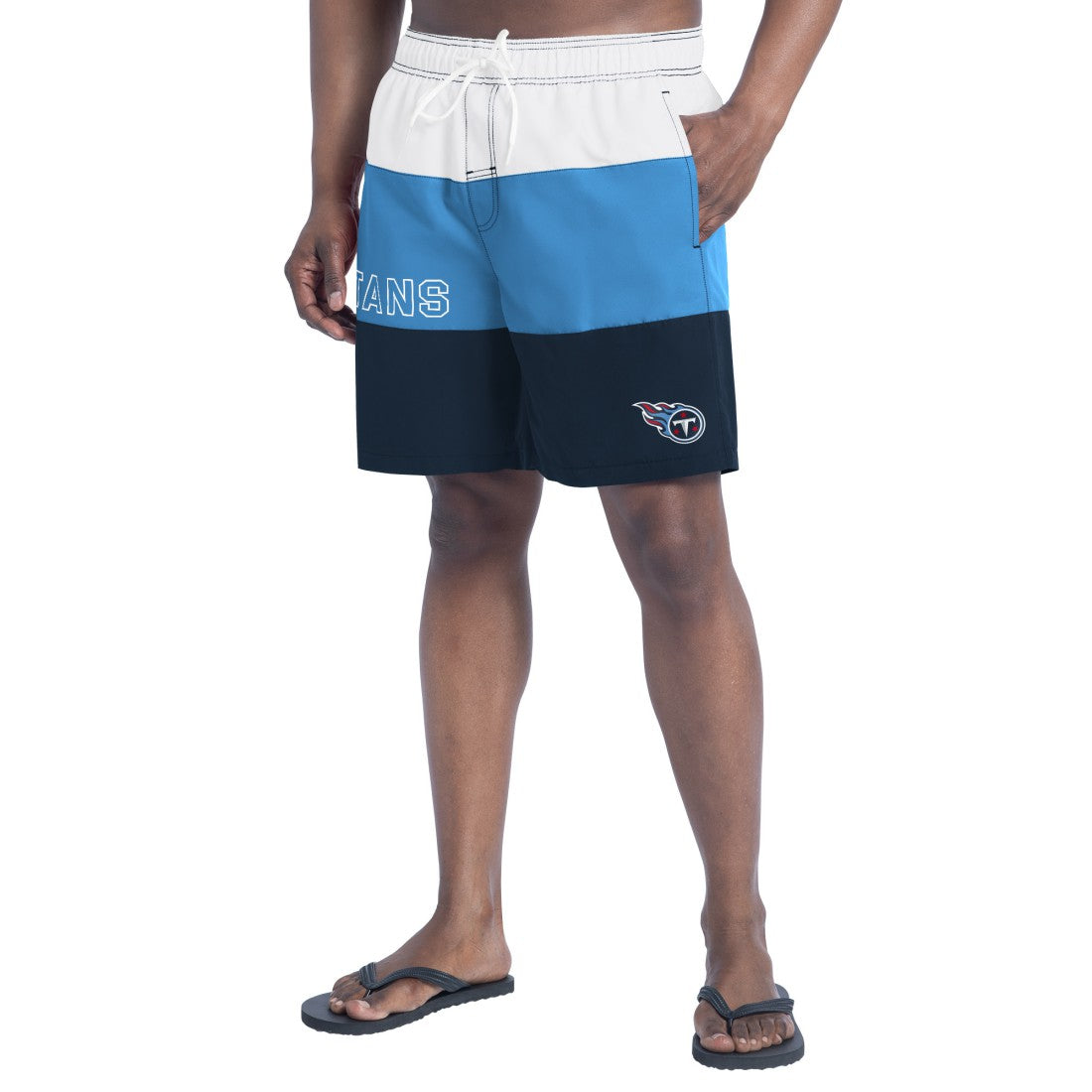 Tennessee Titans  G-III Sports by Carl Banks Sunrise Volley Swim Shorts