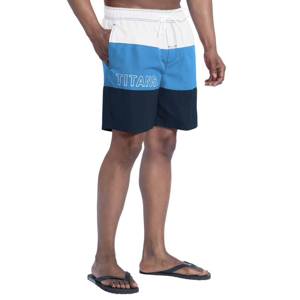 Tennessee Titans  G-III Sports by Carl Banks Sunrise Volley Swim Shorts