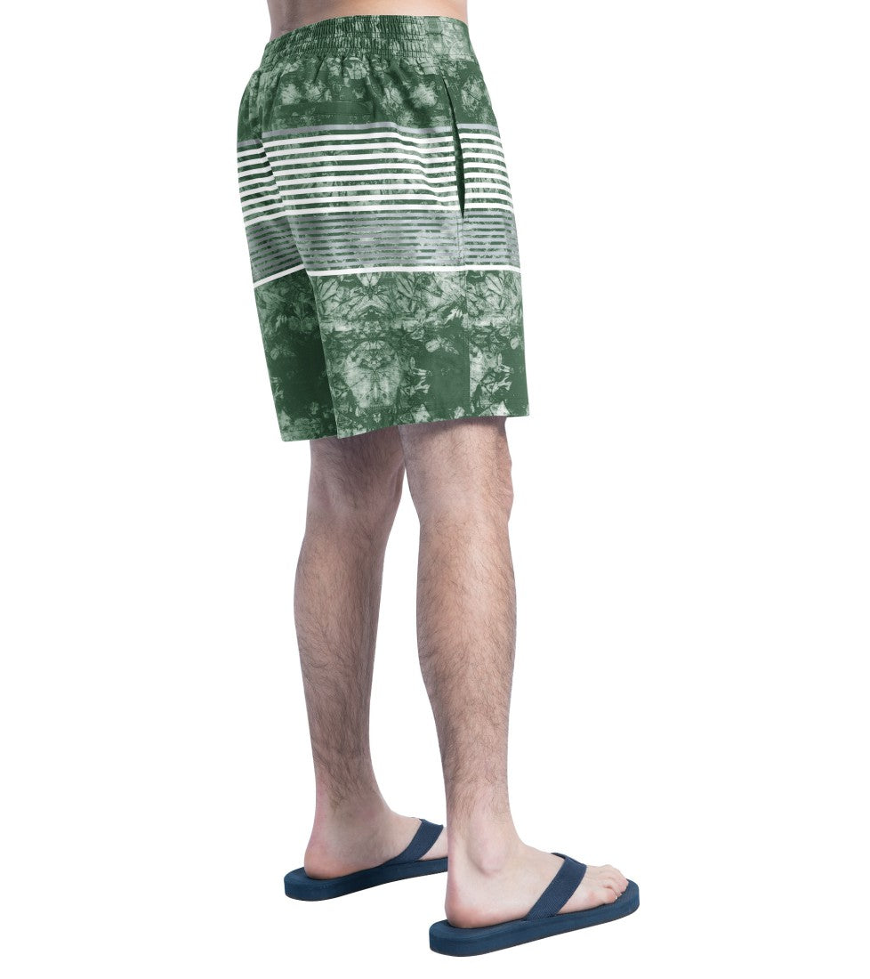 Green Bay Packers  G-III Sports by Carl Banks Horizon Volley Swim Shorts