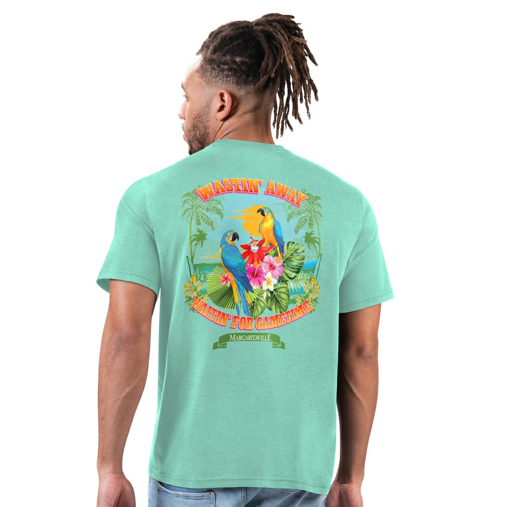 Green Bay Packers  Margaritaville Wastin' Away T-Shirt