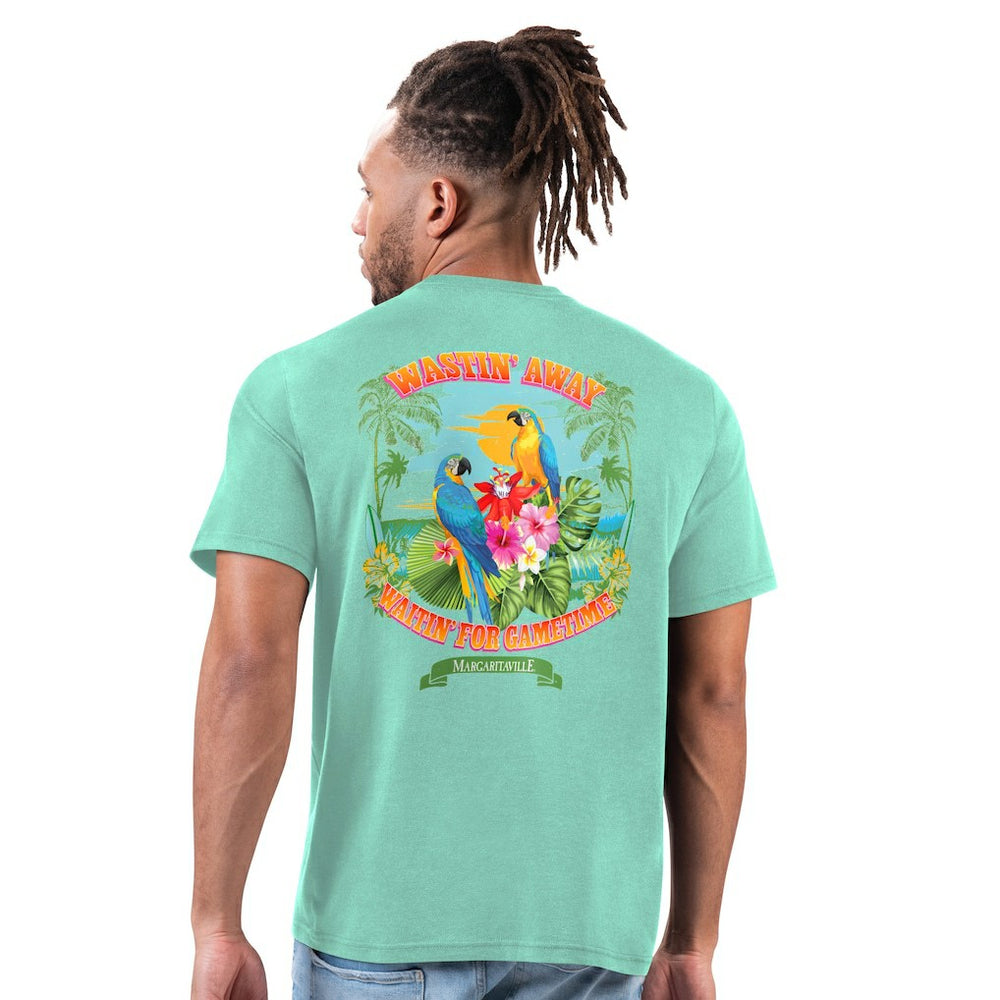 Green Bay Packers  Margaritaville Wastin' Away T-Shirt