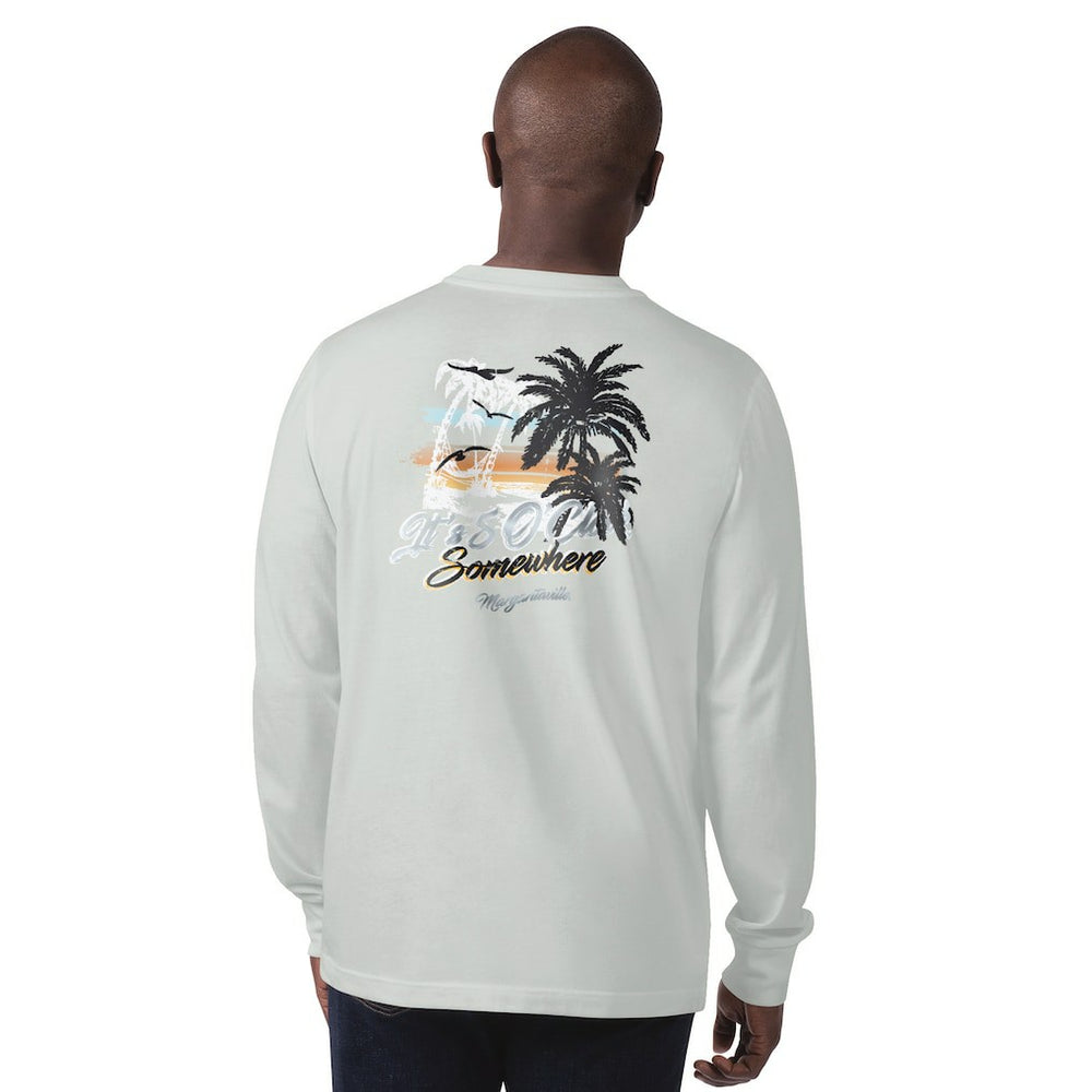 Las Vegas Raiders  Margaritaville It's Five O'Clock Somewhere Long Sleeve T-Shirt