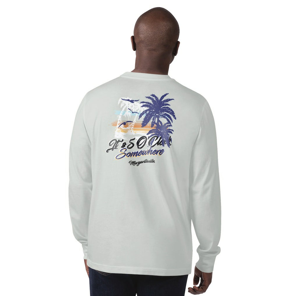 Baltimore Ravens  Margaritaville It's Five O'Clock Somewhere Long Sleeve T-Shirt