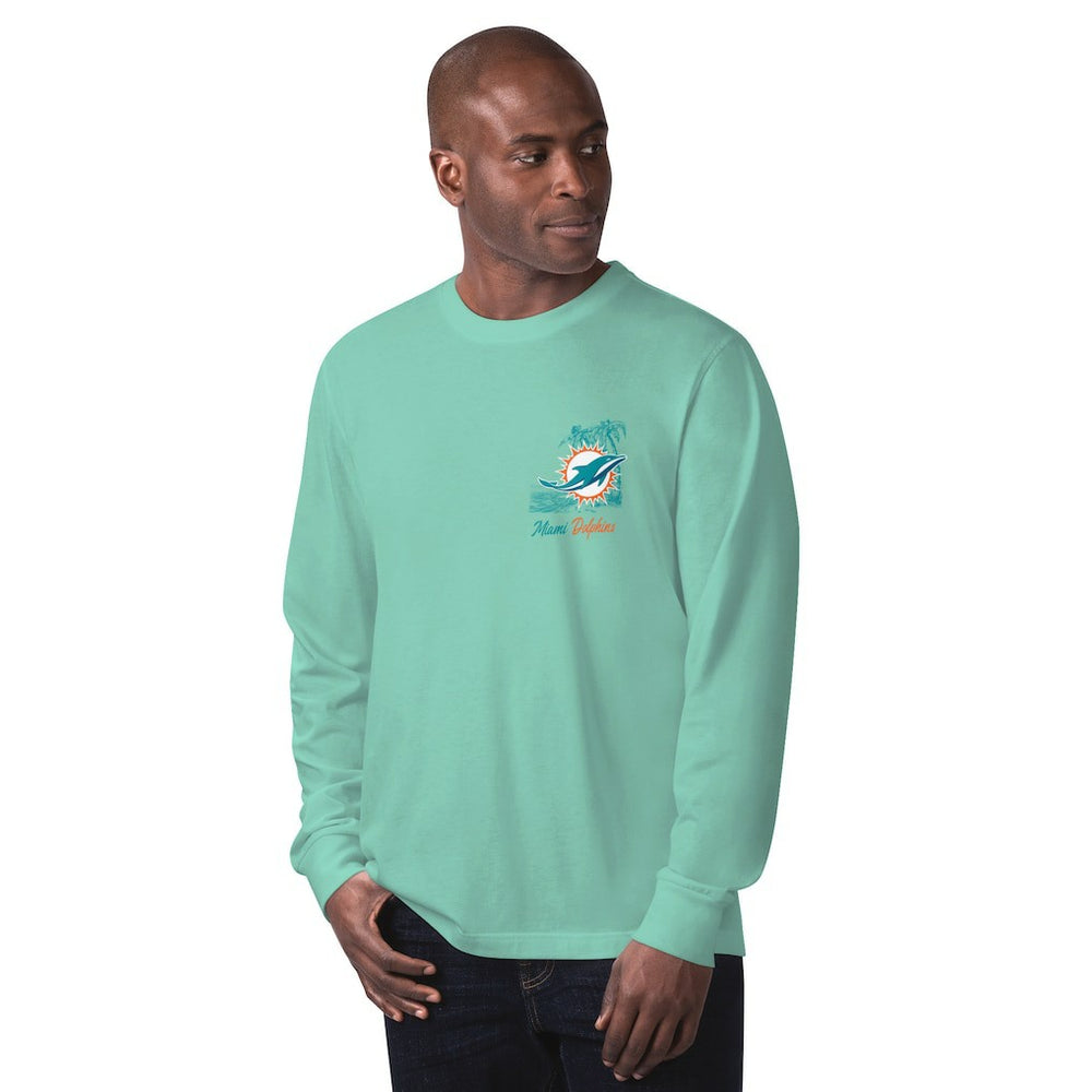 Miami Dolphins  Margaritaville It's Five O'Clock Somewhere Long Sleeve T-Shirt