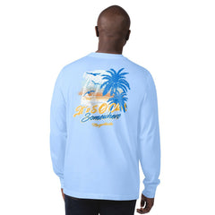 Los Angeles Chargers  Margaritaville It's Five O'Clock Somewhere Long Sleeve T-Shirt