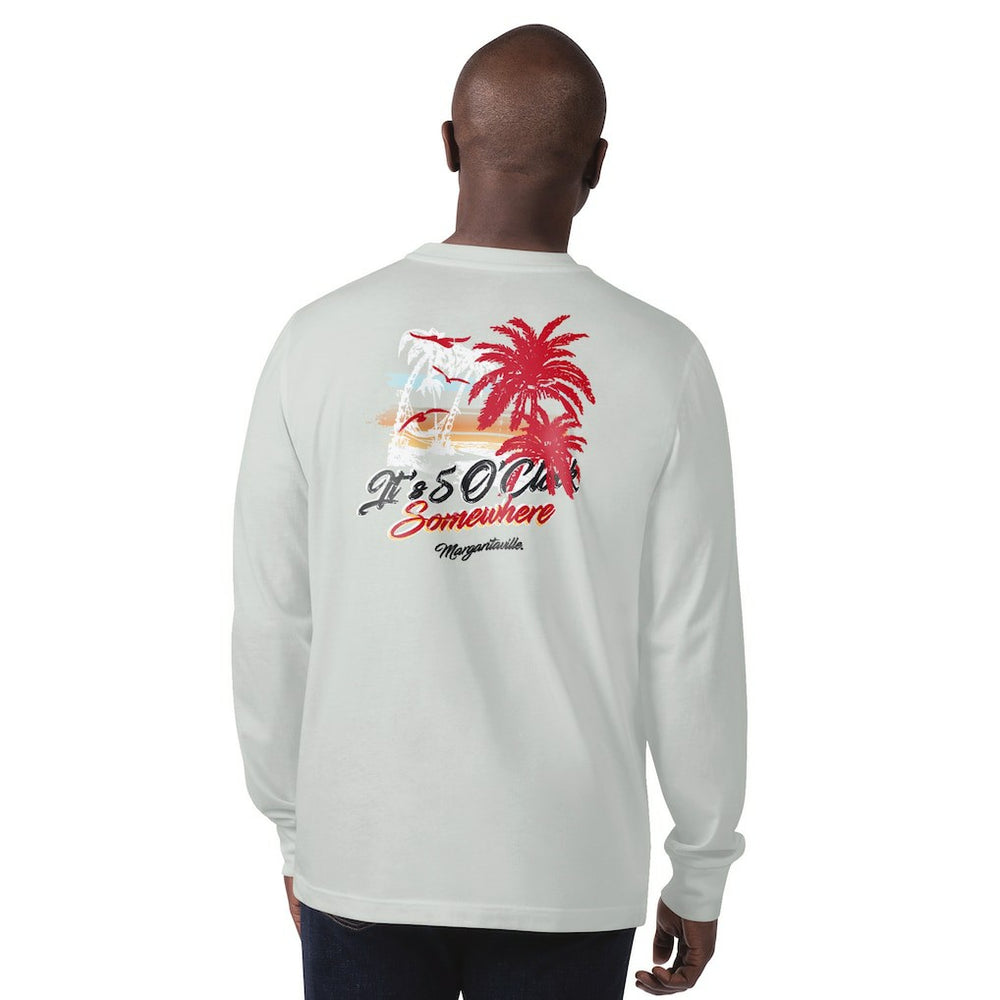 Atlanta Falcons  Margaritaville It's Five O'Clock Somewhere Long Sleeve T-Shirt