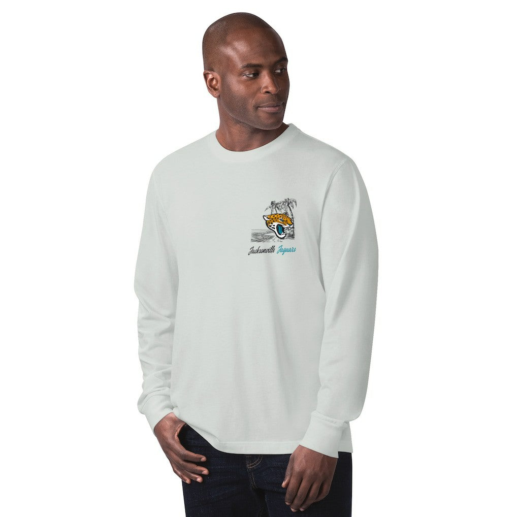 Jacksonville Jaguars  Margaritaville It's Five O'Clock Somewhere Long Sleeve T-Shirt