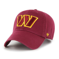 Washington Commanders 47 brand '47 Cleanup Adjustable Hat