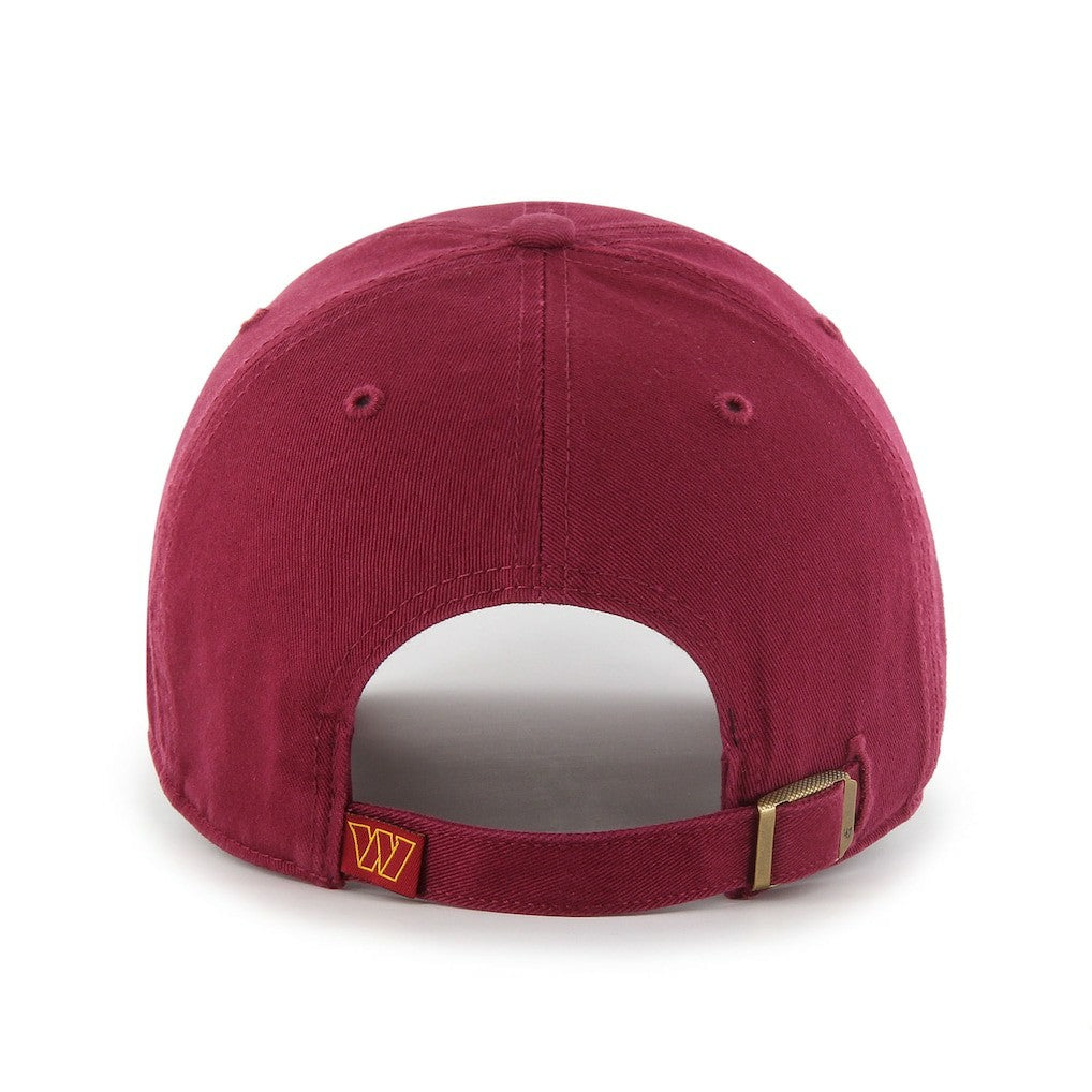 Washington Commanders 47 brand '47 Cleanup Adjustable Hat