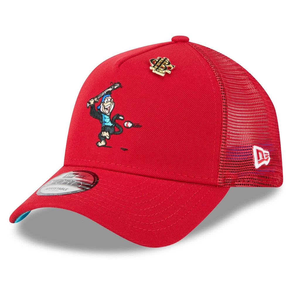 Los Angeles Angels New Era 2025 Big League Chew A-Frame 9FORTY Adjustable Trucker Hat | MLB Online