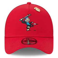 Los Angeles Angels New Era 2025 Big League Chew A-Frame 9FORTY Adjustable Trucker Hat | MLB Online