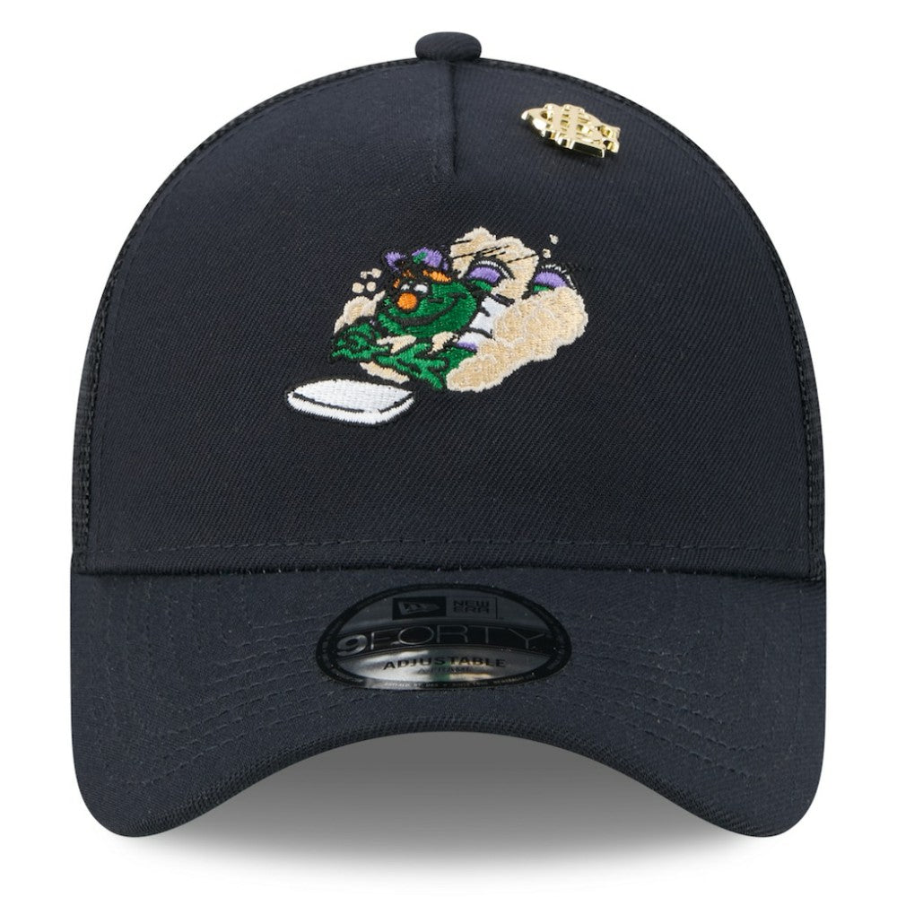 Boston Red Sox New Era 2025 Big League Chew A-Frame 9FORTY Adjustable Trucker Hat | MLB Outlet