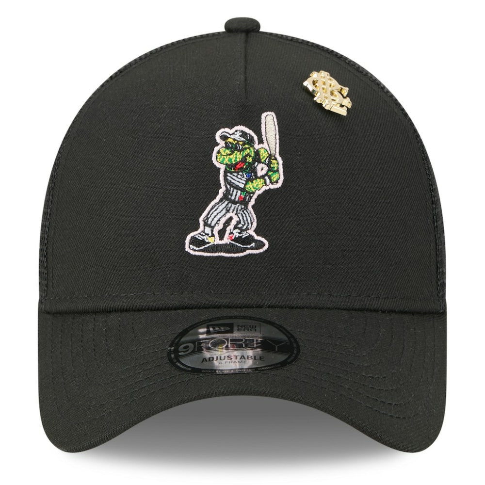 Chicago White Sox New Era 2025 Big League Chew A-Frame 9FORTY Adjustable Trucker Hat | MLB For sale