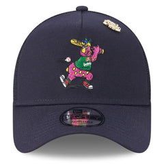 Cleveland Guardians New Era 2025 Big League Chew A-Frame 9FORTY Adjustable Trucker Hat | MLB On Sale