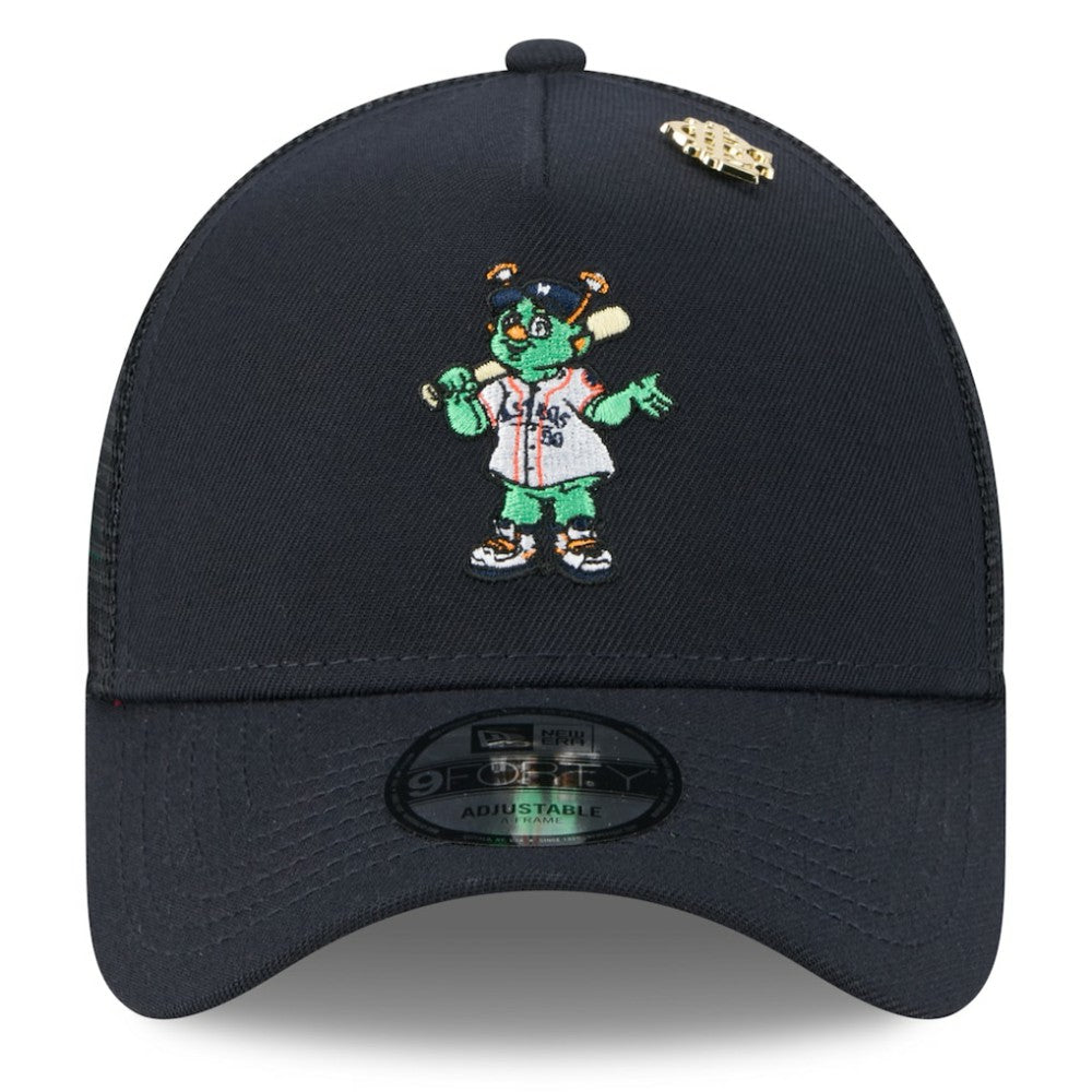 Houston Astros New Era 2025 Big League Chew A-Frame 9FORTY Adjustable Trucker Hat | MLB Outlet