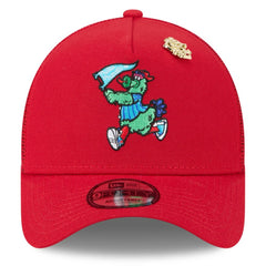 Philadelphia Phillies New Era 2025 Big League Chew A-Frame 9FORTY Adjustable Trucker Hat | MLB Outlet