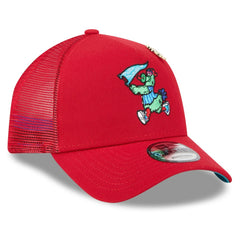 Philadelphia Phillies New Era 2025 Big League Chew A-Frame 9FORTY Adjustable Trucker Hat | MLB Outlet