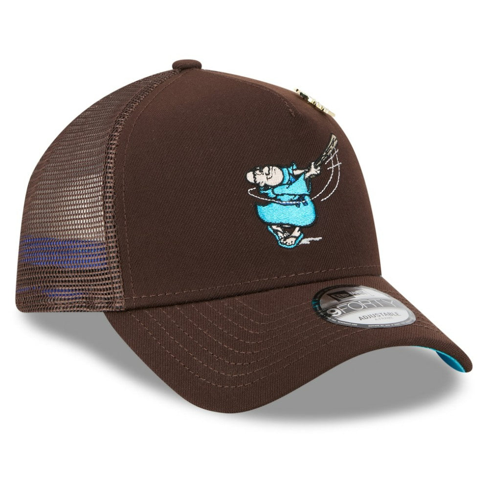 San Diego Padres New Era 2025 Big League Chew A-Frame 9FORTY Adjustable Trucker Hat | MLB Near me