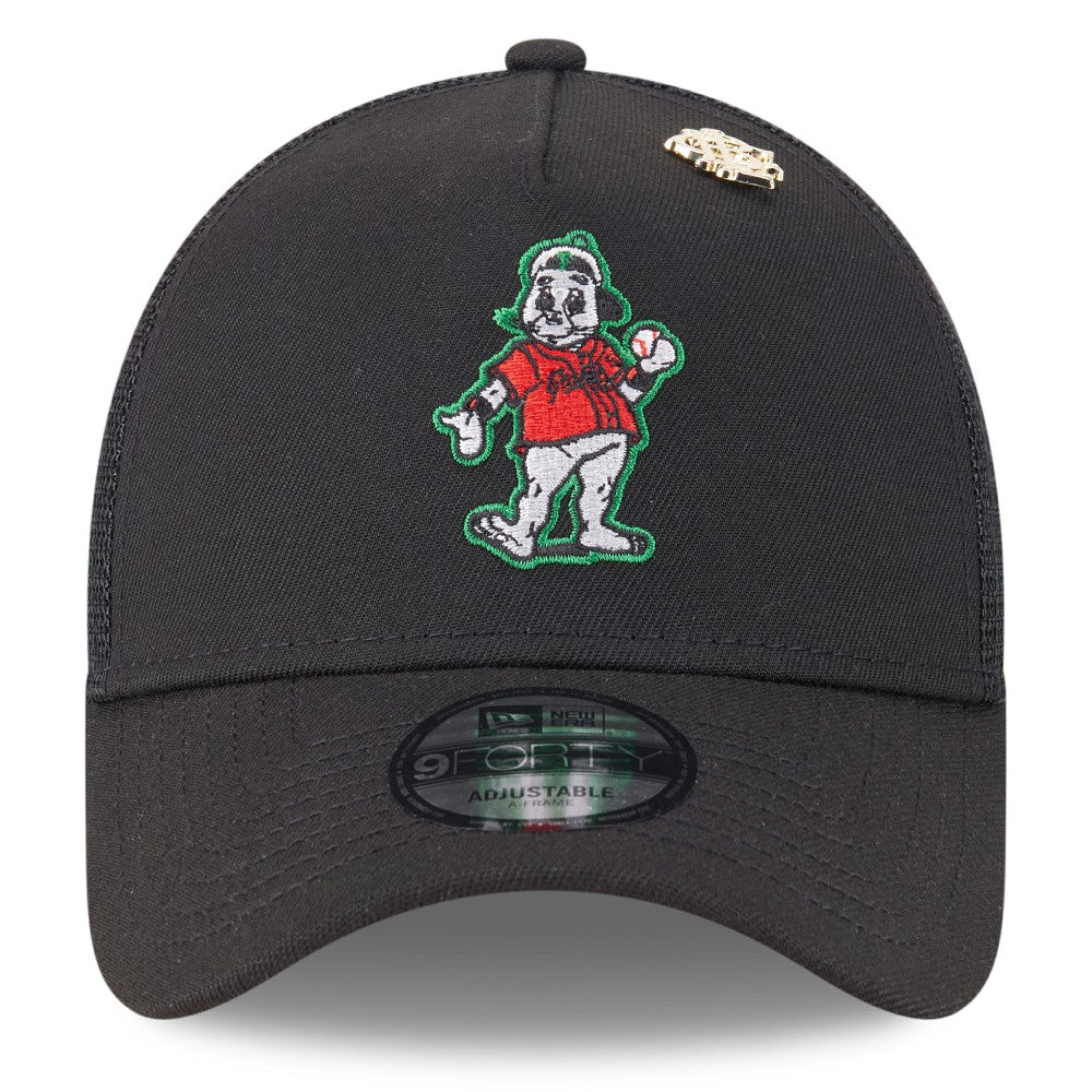 San Francisco Giants New Era 2025 Big League Chew A-Frame 9FORTY Adjustable Trucker Hat | MLB Outlet