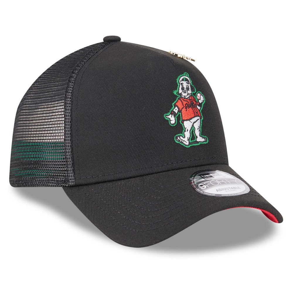 San Francisco Giants New Era 2025 Big League Chew A-Frame 9FORTY Adjustable Trucker Hat | MLB Outlet