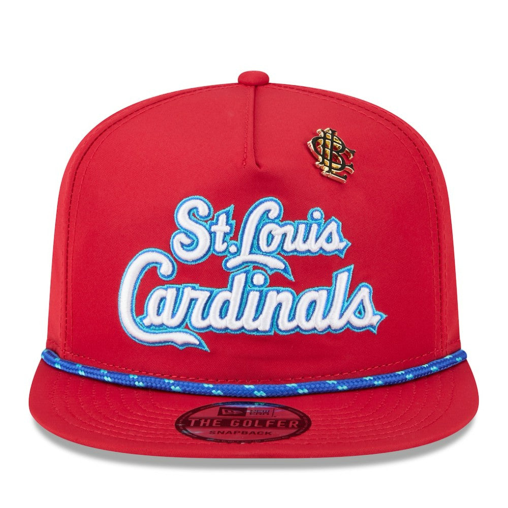 St. Louis Cardinals New Era 2025 Big League Chew Golfer Snapback Hat | MLB Discount