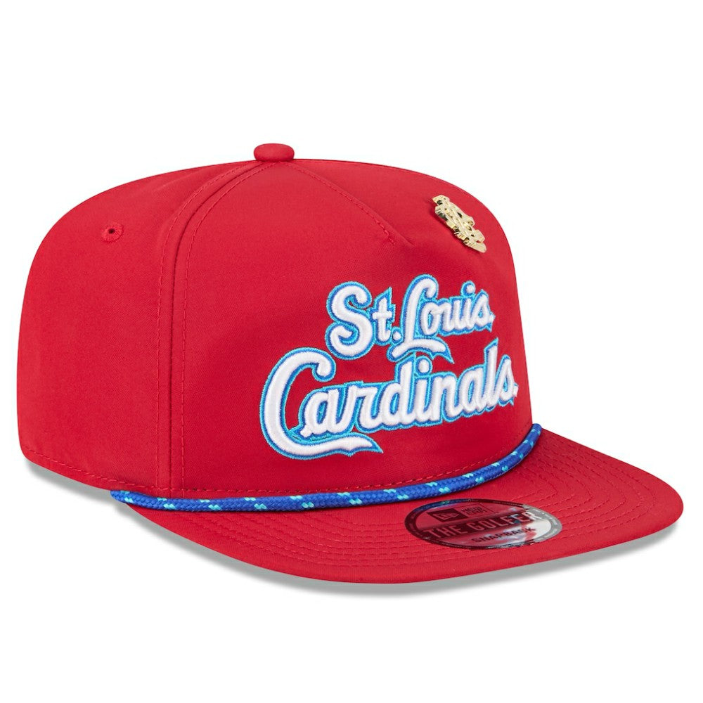 St. Louis Cardinals New Era 2025 Big League Chew Golfer Snapback Hat | MLB Discount