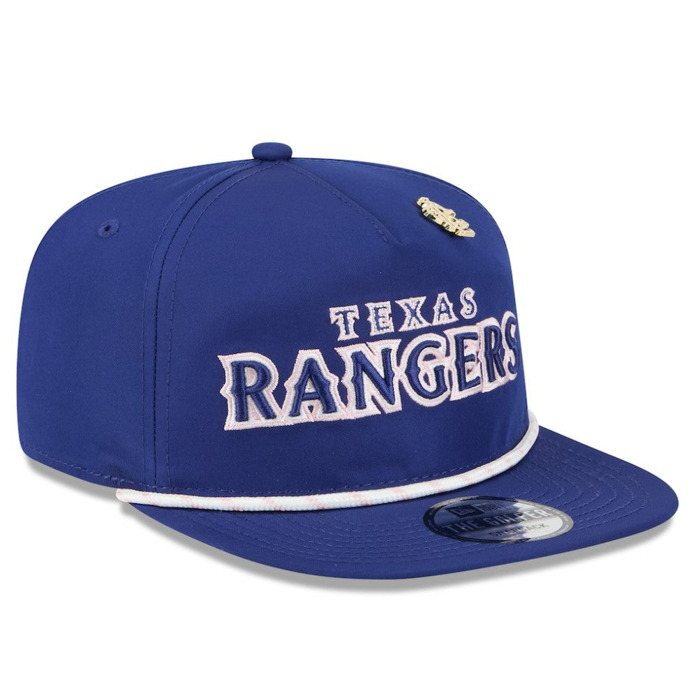 Texas Rangers New Era 2025 Big League Chew Golfer Snapback Hat | MLB Discount